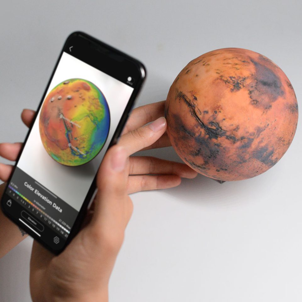 Mars augmented-reality product work